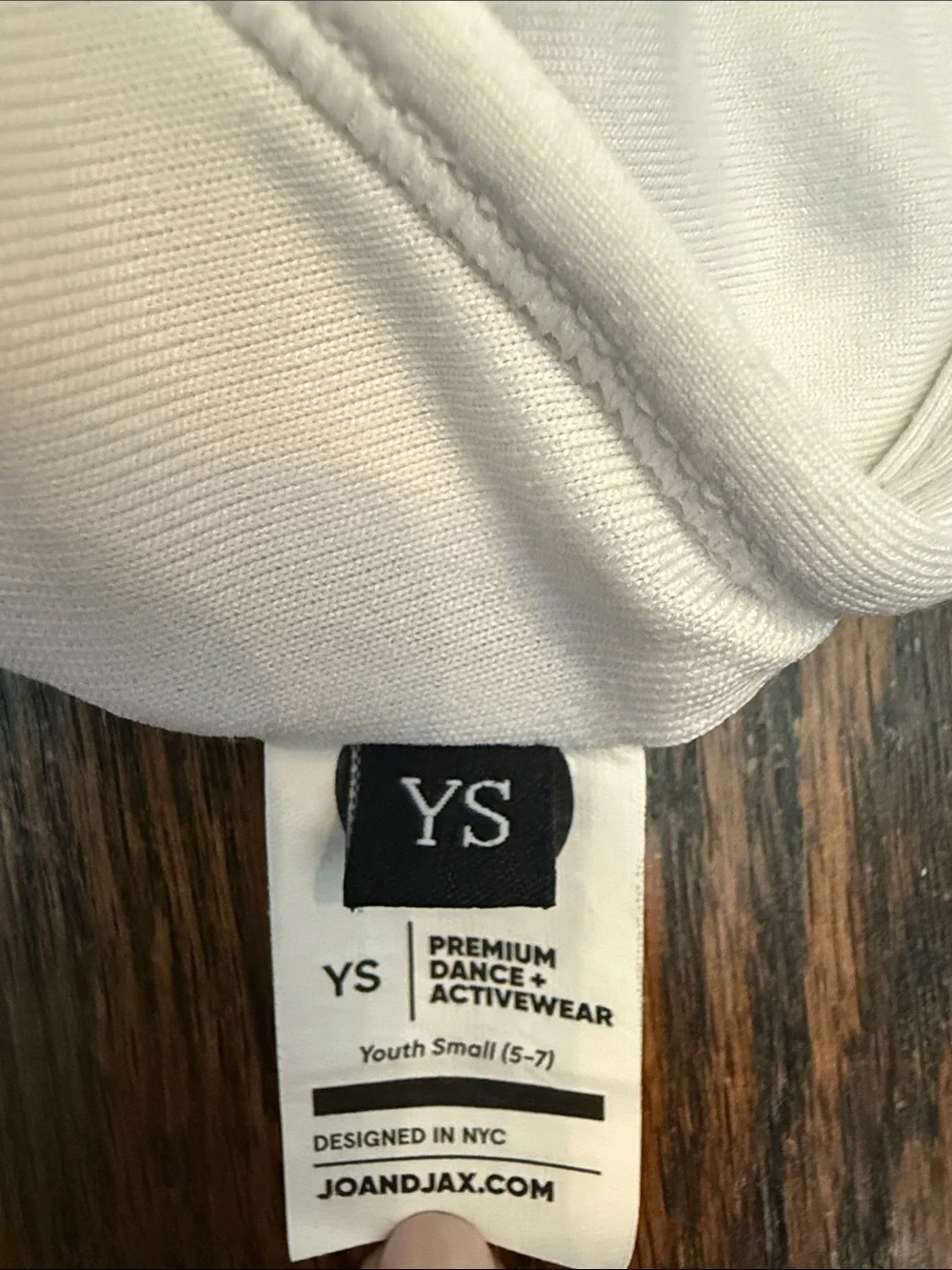 Jo and Jax Kids White Leotard